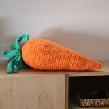 Carrot Memory Foam Weighted Pillow